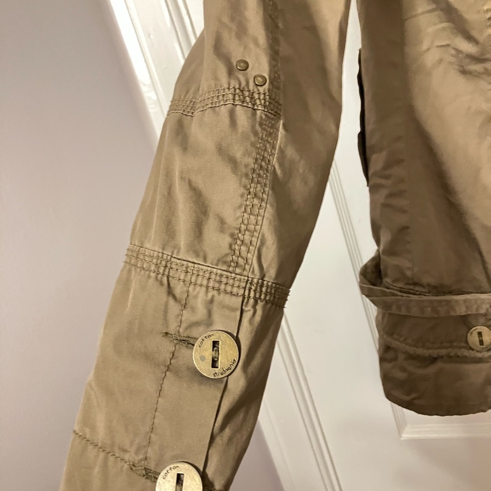 Stradivarius Tan Utility Barn Jacket - image 6